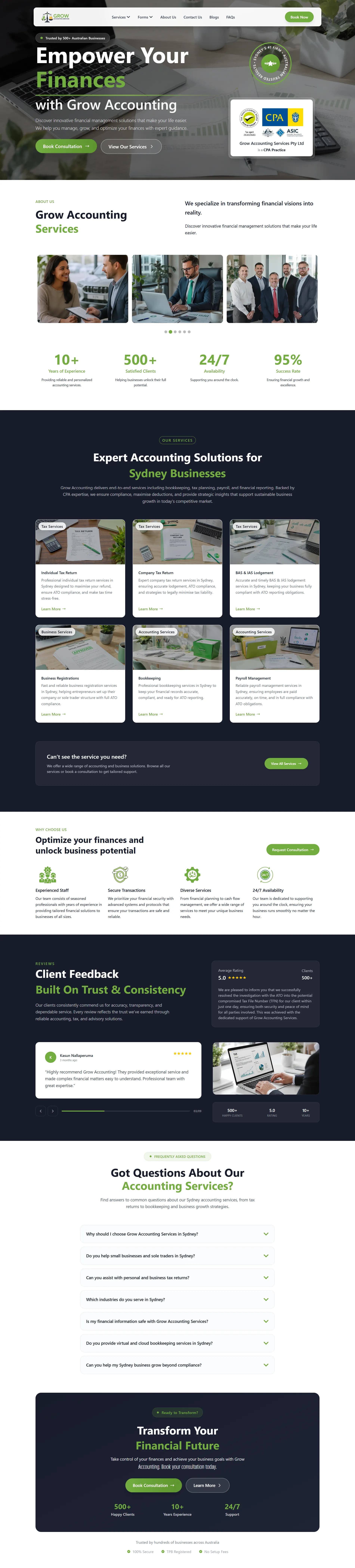 Grow Accounting Services case study
